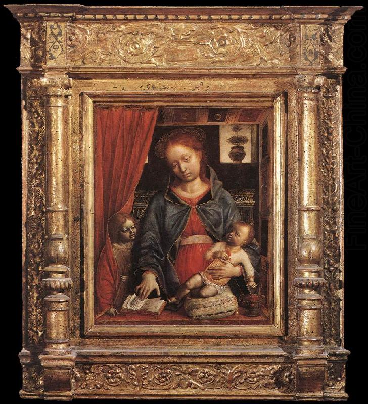 FOPPA, Vincenzo Madonna and Child with an Angel deu china oil painting image